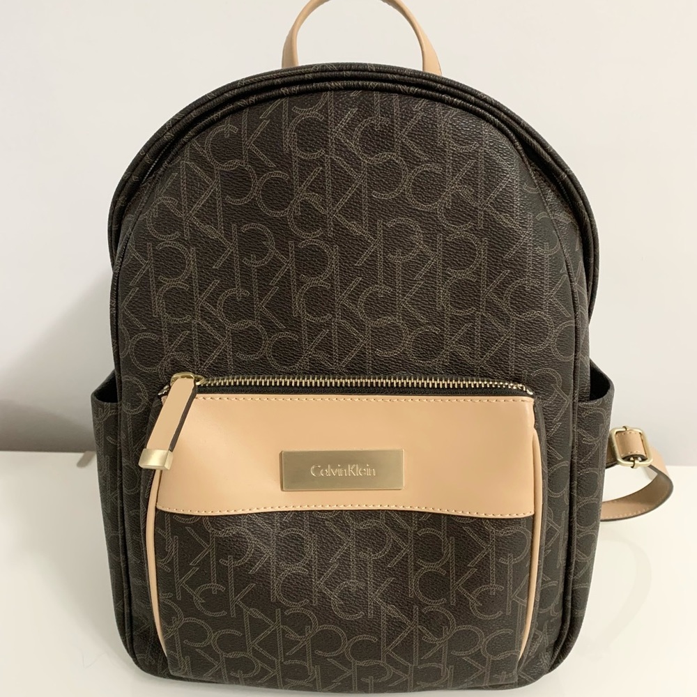Calvin Klein Leather Backpack